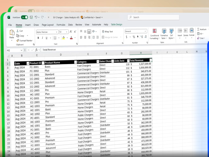 Microsoft Office 365 excel