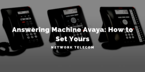 answering machine avaya how to set yours