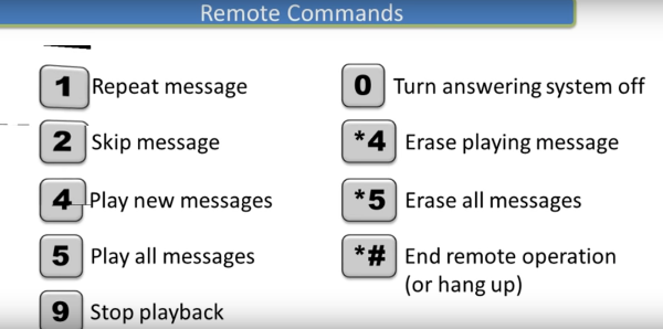remote commands